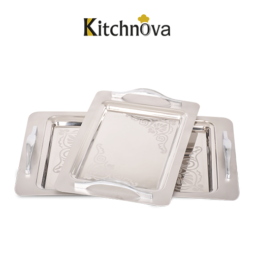 صواني تقديم استانلس