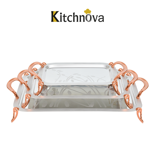 صواني تقديم استانلس