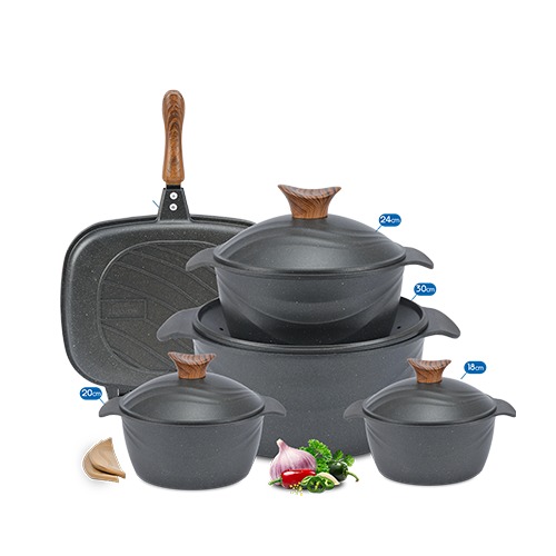 طقم نيوكلاين المدور بالدبل جريل برو بلس