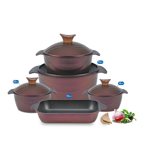 طقم نيوكلاين المدور 9 قطع برو بلس