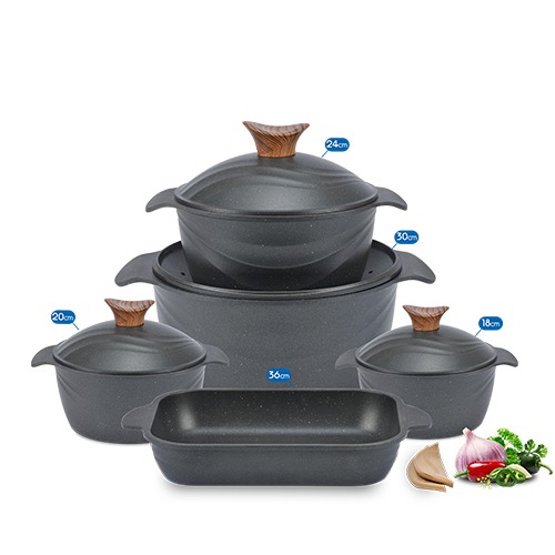 طقم نيوكلاين المدور 9 قطع برو بلس - الصورة 3