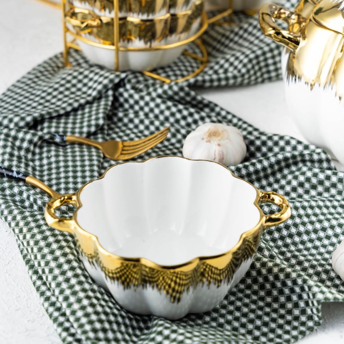 حله شوربة بالغطا + 6 بولات بورسلين بيور - الصورة 6