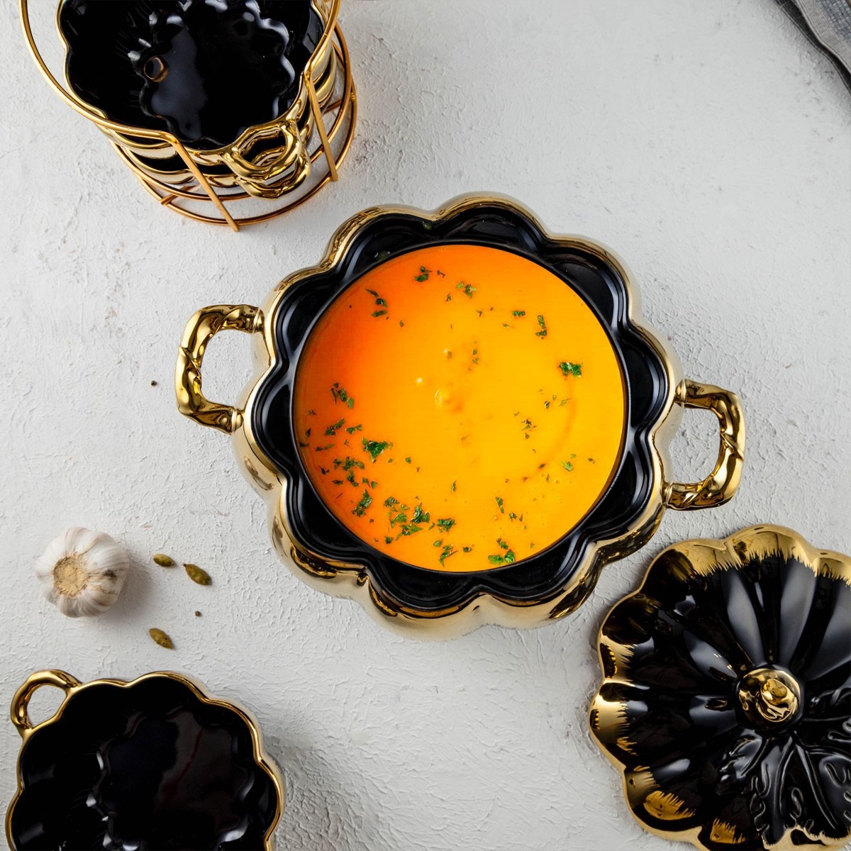 حله شوربة بالغطا + 6 بولات بورسلين بيور - الصورة 10