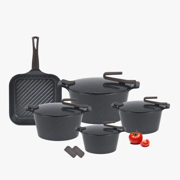 طقم جرانيت بيركس 9 قطع