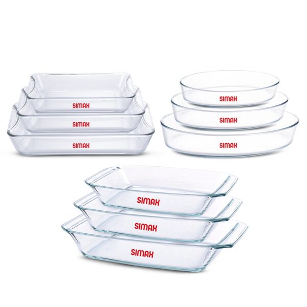 طقم بايركس حراري 9 قطع Simax