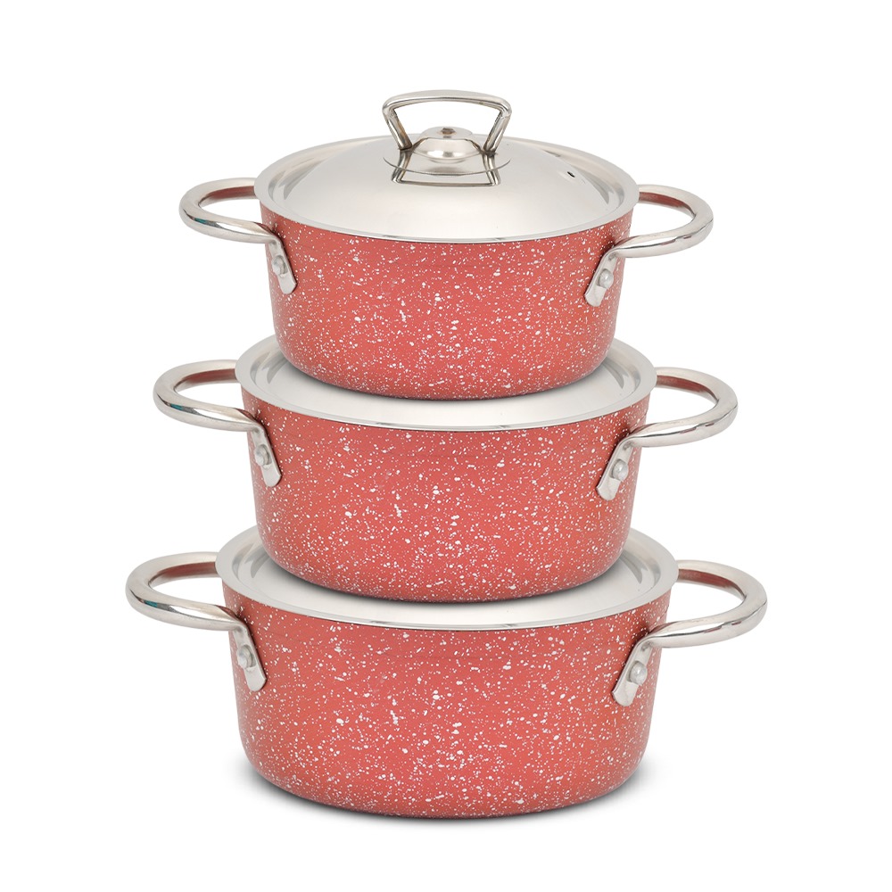 طقم حلل كتشينوفا 6 قطع ثلاجه