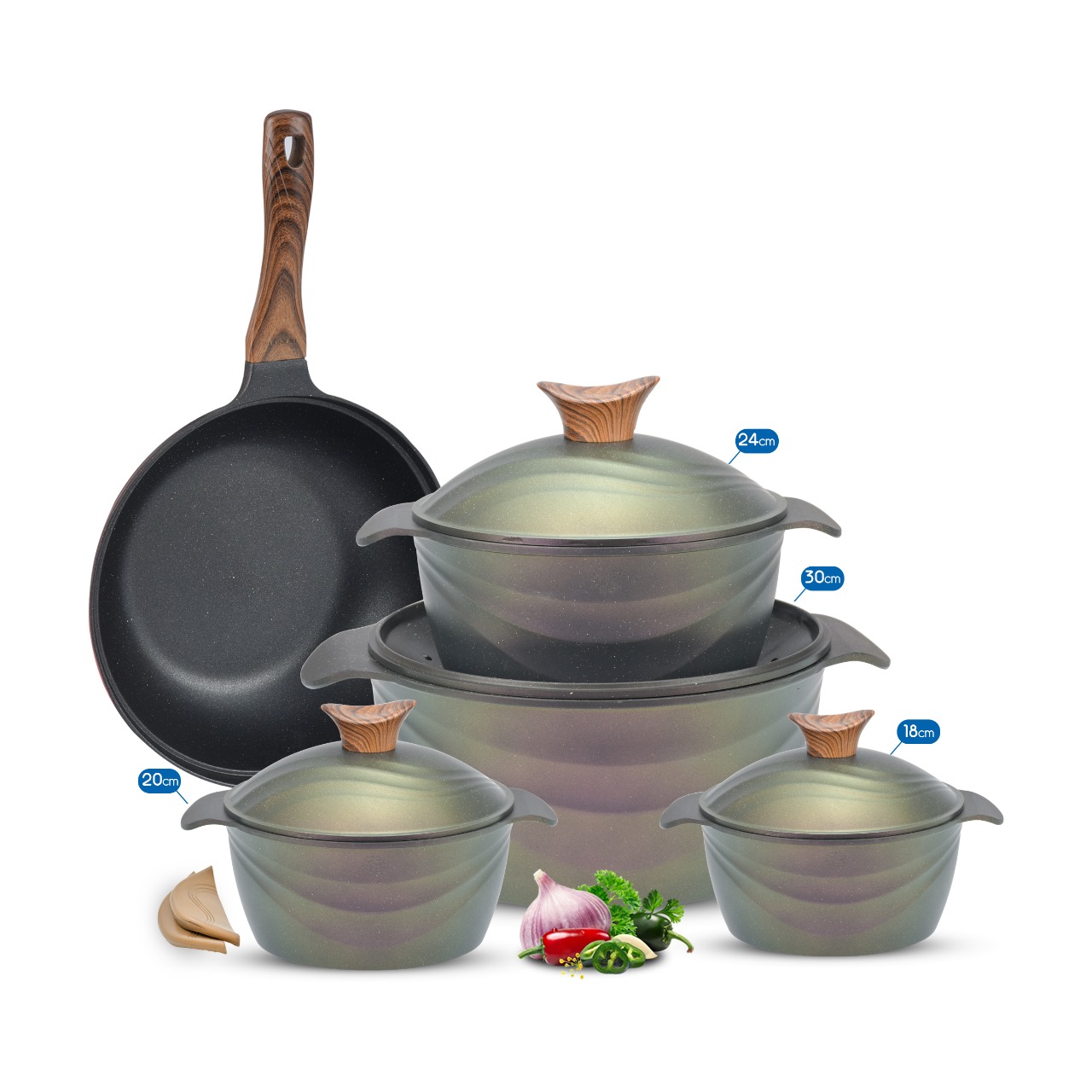 طقم نيوكلاين المدور بالووك برو بلس