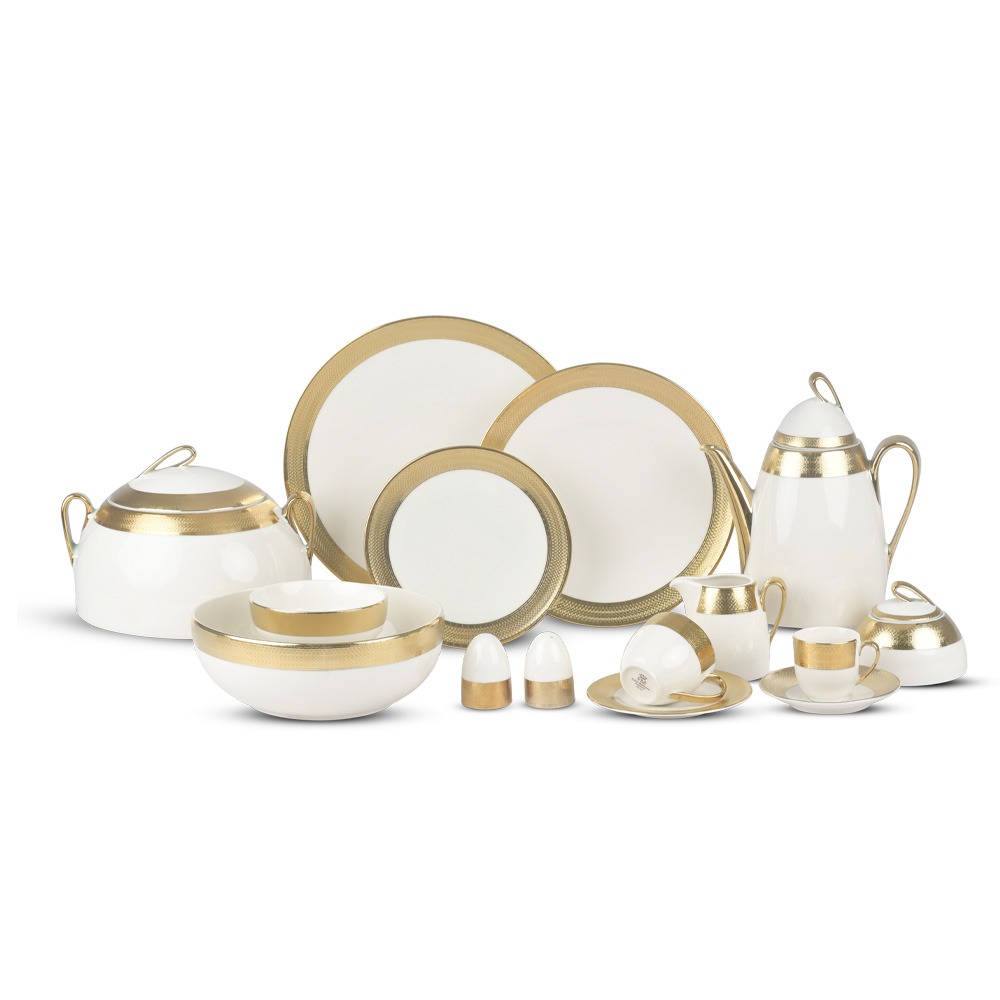 طقم صيني فتحي محمود 62 قطعه