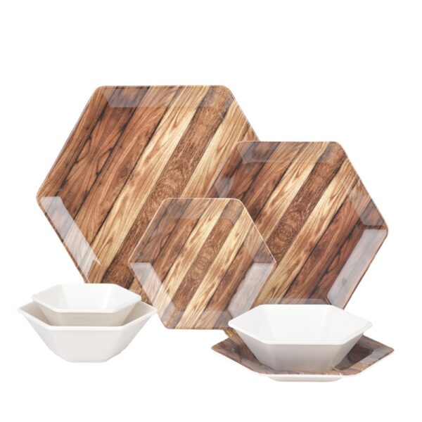 طقم ميلامين "دايموند"