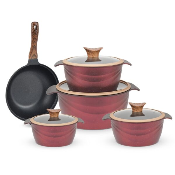 طقم جرانيت نايس كوكر 9ق بووك