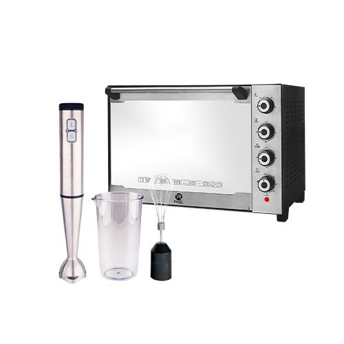 فرن رفال 55 لتر + هاندبلندر 3*1